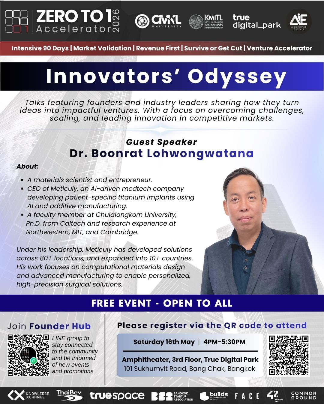 INNOVATORS’ ODYSSEY | Guest Speaker Series