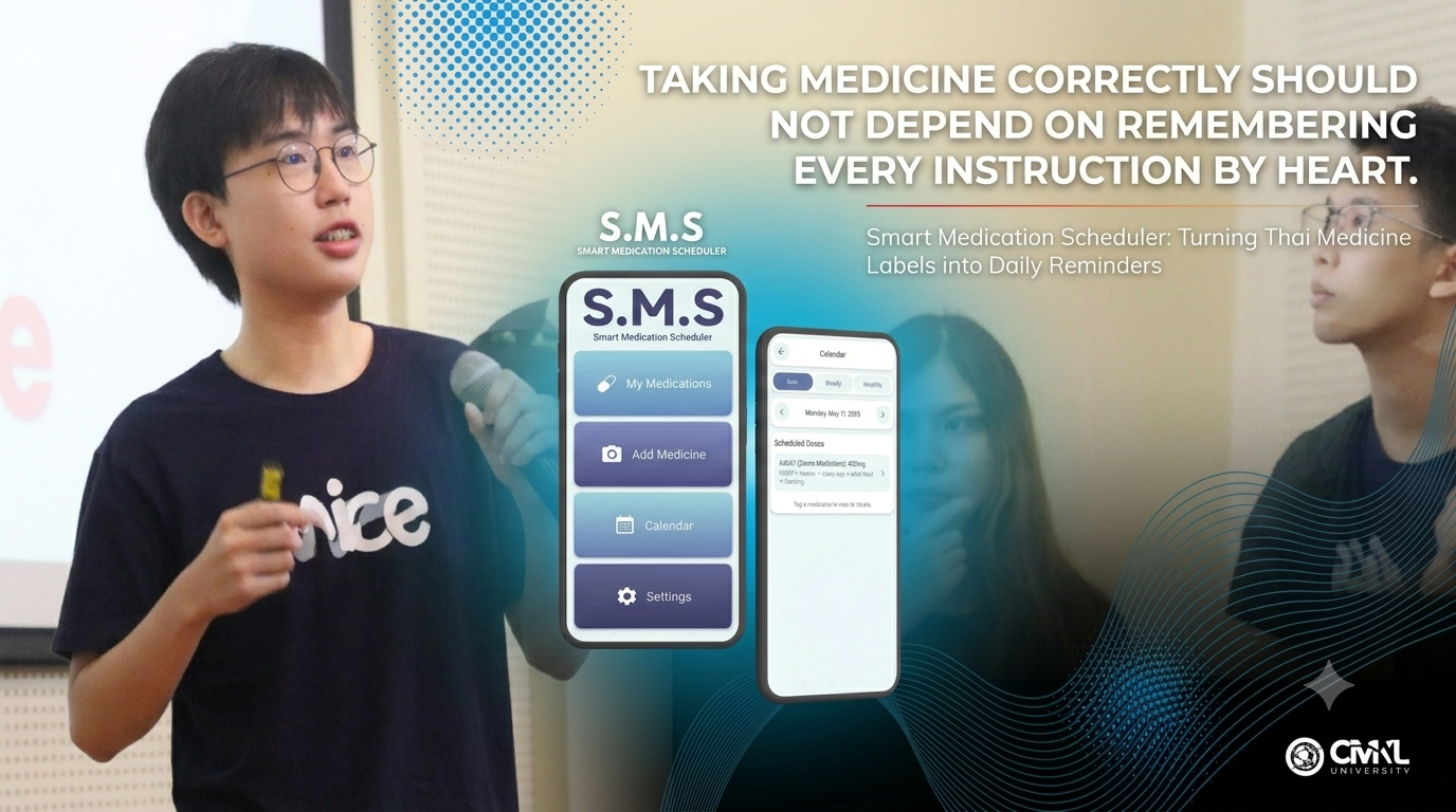 Smart Medication Scheduler: A Thai-First Medication Reminder Built from Real Label Scans