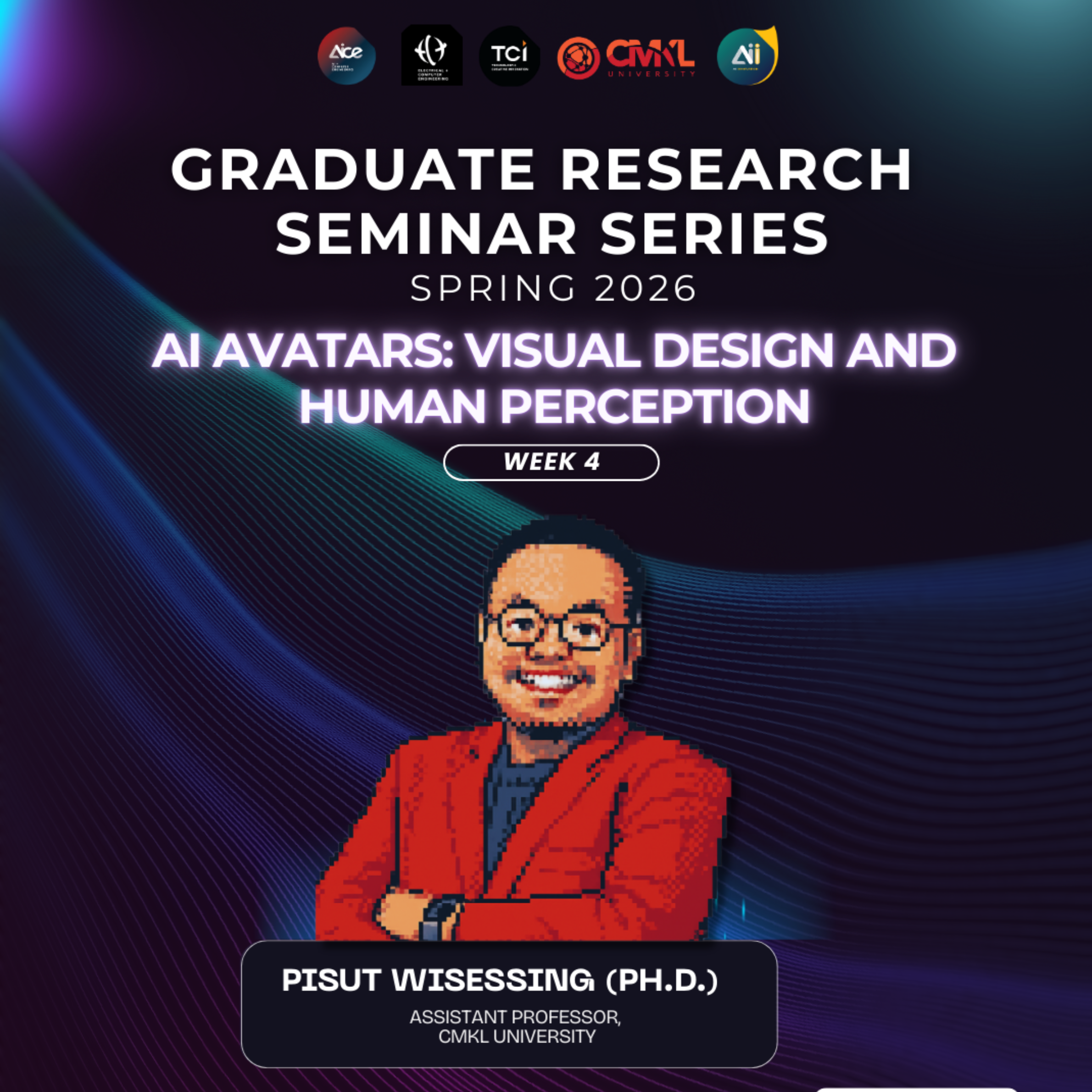 Spring 2026 Seminar Series: Exploring "AI Avatars: Visual Design and Human Perception"