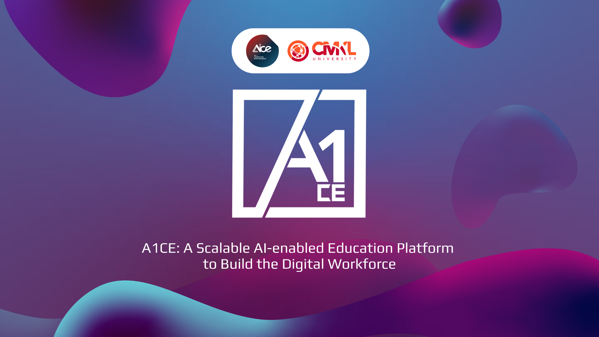 A1CE A Scalable AI Enabled Education Platform To Build The Digital Workforce